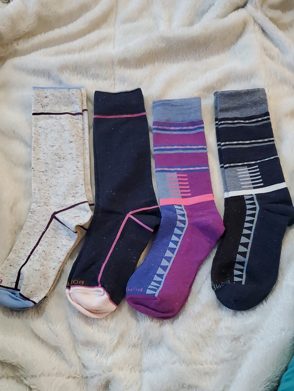 Women's Patterned Trouser Socks - Assorted Colors